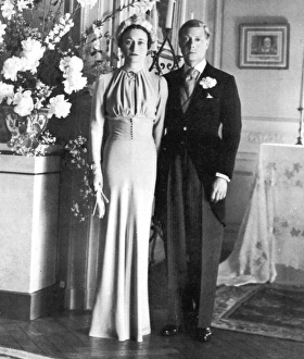 Duke of Windsor and Wallis Simpson, 3 June 1937 Duke of Windsor and Wallis Simpson, 3 June 1937