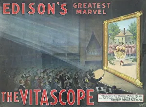 Edison's greatest marvel, The Vitascope Edison's greatest marvel, The Vitascope