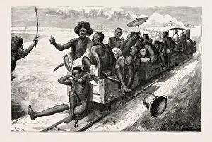 Egypt, Natives For Work On The Suakim Railway Egypt, Natives For Work On The Suakim Railway