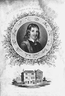 Etched portrait of Nicholas Culpepper (1616 - 1654) Etched portrait of Nicholas Culpepper (1616 - 1654)
