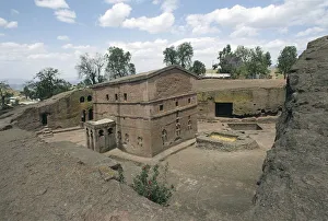 Ethiopia, Lalibela, House of Mary church Ethiopia, Lalibela, House of Mary church