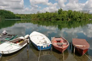 Italian River Scene Prints: Adda river