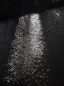 Cherwell River Winter Reflection Print