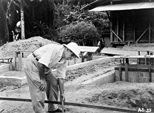 Still from film Albert Schweitzer Still from film Albert Schweitzer