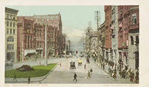 First Avenue, Seattle, Wash. Postcard. 1904, First Avenue, Seattle, Wash. Postcard First Avenue, Seattle, Wash. Postcard. 1904, First Avenue, Seattle, Wash. Postcard