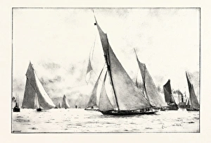 The First Race Of The Royal Thames Yacht Club: The Iverna The First Race Of The Royal Thames Yacht Club: The Iverna