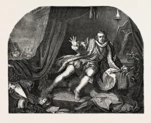 Garrick As Richard Iii. From Hogarths Painting Garrick As Richard Iii. From Hogarths Painting
