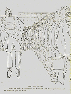 German militarism, Simplicissimus , 1910 German militarism, Simplicissimus , 1910