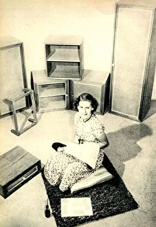 German post - war utility furniture, C. 1949 German post - war utility furniture, C. 1949