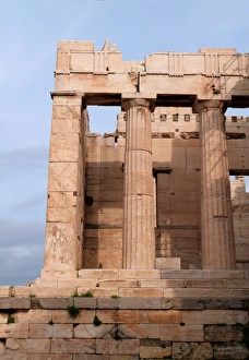 Greece, Athens, Acropolis, Propylaea