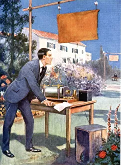 Guglielmo Marconi (1874 - 1937) inventor