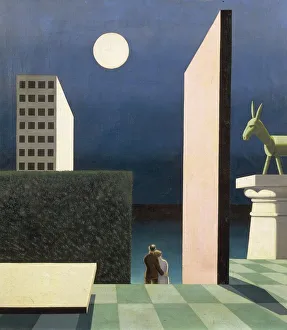 Hungary, Budapest, The Green donkey (Metaphysics), 1924 Hungary, Budapest, The Green donkey (Metaphysics), 1924