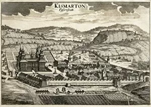 Hungary Collection: Hungary, Kismarton (Eisenstadt), view of Esterhazy Palace