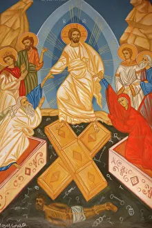 Icon in St Georges orthodox church Icon in St Georges orthodox church