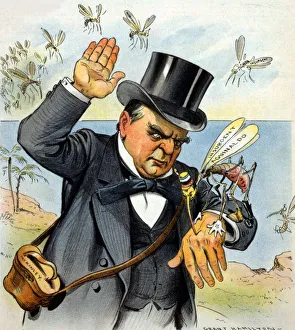 Illustration called Hit him hard 1899 Illustration called Hit him hard 1899