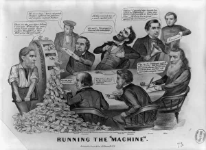 Illustration called Running the Machine 1828 Illustration called Running the Machine 1828