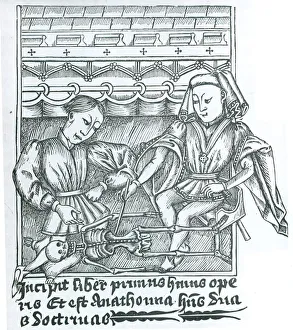 Illustration from Fourteenth Century on Surgery Illustration from Fourteenth Century on Surgery