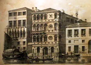 Illustration of The Palazzo Dario Illustration of The Palazzo Dario