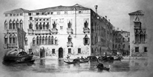 Illustration of The Palazzo Dolgin-Manin Illustration of The Palazzo Dolgin-Manin