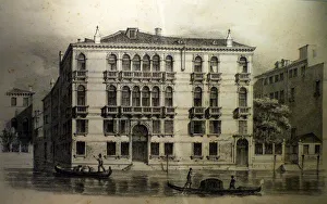 Illustration of The Palazzo Dolgin-Manin Illustration of The Palazzo Dolgin-Manin