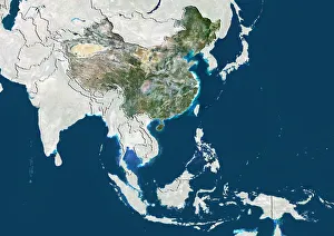 Indonesia, Satellite Image