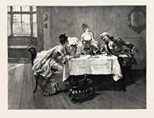 Interested From The Painting By A. Ludovici Interested From The Painting By A. Ludovici