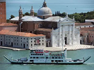 Italy, Venice, View of San Giorgio Maggiore church Italy, Venice, View of San Giorgio Maggiore church