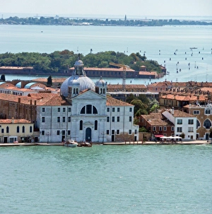 Italy, Venice, View of San Giorgio Maggiore church Italy, Venice, View of San Giorgio Maggiore church