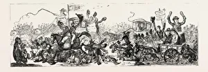 J. Gillray: Posting To The Election J. Gillray: Posting To The Election