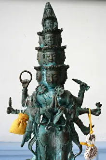 Kanshoji zen monastery: statue of Kannon Kanshoji zen monastery: statue of Kannon