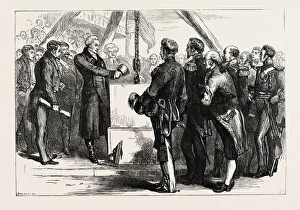 Lafayette Laying the Cornerstone of the Bunker Hill Monument, United States of America Lafayette Laying the Cornerstone of the Bunker Hill Monument, United States of America