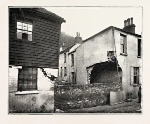 The Landslip At Sandgate: In Chapel Street The Landslip At Sandgate: In Chapel Street