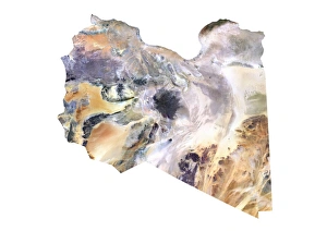 Libya, Satellite Image