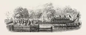 The Lord Mayors Visit To Oxford: The Embarkation At Oxford The Lord Mayors Visit To Oxford: The Embarkation At Oxford