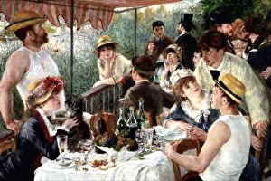 Luncheon of the Boating Party, 1881. Oil on canvas. Pierre-Auguste Renoir (1841-1919) Luncheon of the Boating Party, 1881. Oil on canvas. Pierre-Auguste Renoir (1841-1919)