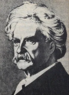 Mark Twain (1835-1910). American author Mark Twain (1835-1910). American author