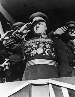 Marshal georgy zhukov, hero of the soviet union, 1945 Marshal georgy zhukov, hero of the soviet union, 1945