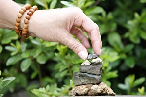 Miniature stupa symbolising nirvana Miniature stupa symbolising nirvana