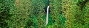 This is the Northern Falls. It has a 136 Foot single cascade This is the Northern Falls. It has a 136 Foot single cascade