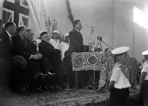 Images Dated 1st January 1938: Official Opening of Tel Aviv Port, 1938