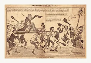 The Political Drama. No. 61. Old Grill Among The Paddies The Political Drama. No. 61. Old Grill Among The Paddies