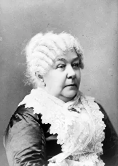 Portrait of Elizabeth Cady Stanton Portrait of Elizabeth Cady Stanton