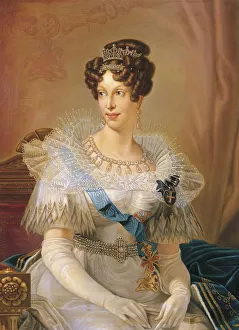 Portrait of Marie Louise of Austria, Duchess of Parma, Piacenza and Guastalla Portrait of Marie Louise of Austria, Duchess of Parma, Piacenza and Guastalla