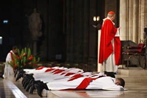 Priest ordinations in Notre Dame cathedral Priest ordinations in Notre Dame cathedral