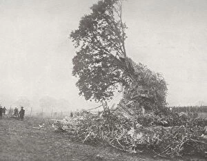 Images Dated 1st January 1916: Remains of zepplin L-31