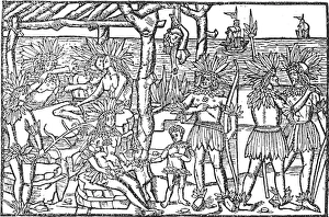Representation of people of New World Representation of people of New World