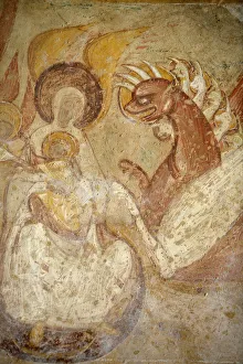 Saint-Savin abbey painting: Apocalypse Saint-Savin abbey painting: Apocalypse