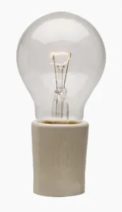 Science And Technology Prints: Modern Light Bulb Print
