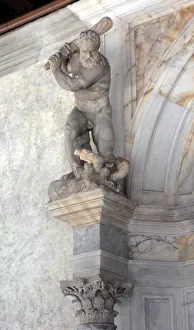 Sculpture at Doges Palace Courtyard