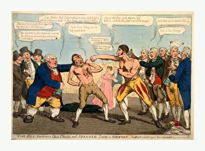 The Set-too Between Old Price And Spangle Jack The Shewman - Fought With Unabated Vigour The Set-too Between Old Price And Spangle Jack The Shewman - Fought With Unabated Vigour